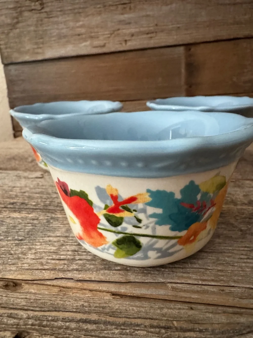 The Pioneer Woman Flea Market 4-inch stoneware ramekin – Set of 3